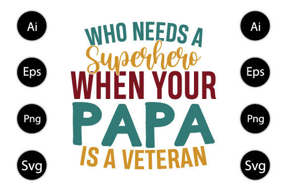 Superhero when Your Papa is a Veteran: A Crafts & Graphics Review